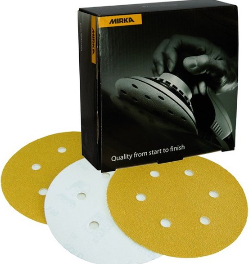 Mirka GOLD | 150mm Grip 15H | P180 | 100/verpakking - 2361109918