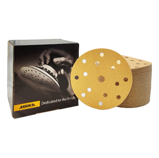 Mirka GOLD | 150mm Grip 15H | P80 | 100/verpakking - 2361109980