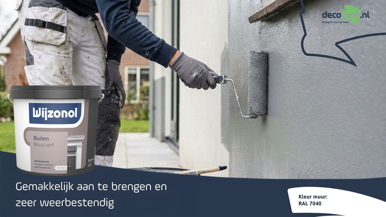 Wijzonol Muurverf Voor Buiten Wijzonol Muurverf Voor Buiten