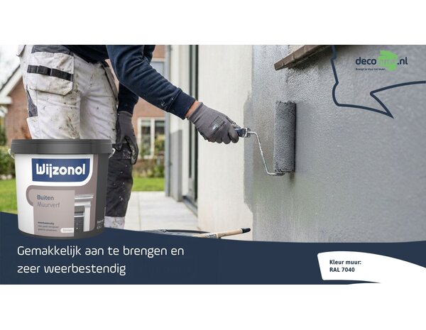 Wijzonol Muurverf Voor Buiten Wijzonol Muurverf Voor Buiten