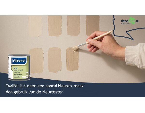 Wijzonol Muurverf Mat Kleurtester Wijzonol Muurverf Mat Kleurtester