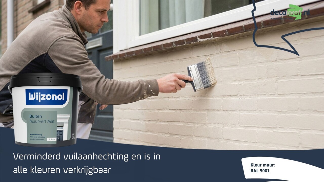 Wijzonol Muurverf Voor Buiten Mat