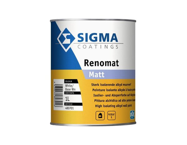 Sigma Renomat Matt | Matte Muurverf en Plafondverf