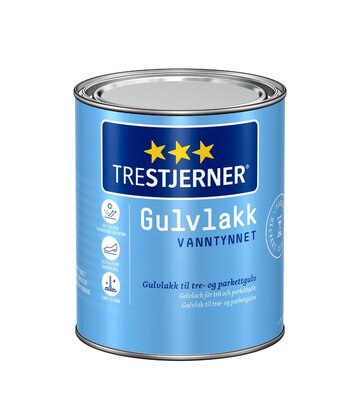 Jotun Trestjerner Gulvlakk Silkematt Waterborne