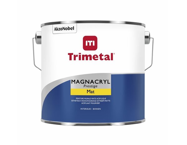Trimetal Magnacryl Prestige Mat | Matte Muurverf Trimetal Magnacryl Prestige Mat | Matte Muurverf