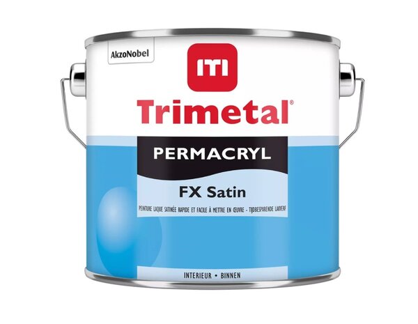 Trimetal Permacryl FX Satin | Zijdeglans Lakverf Binnen