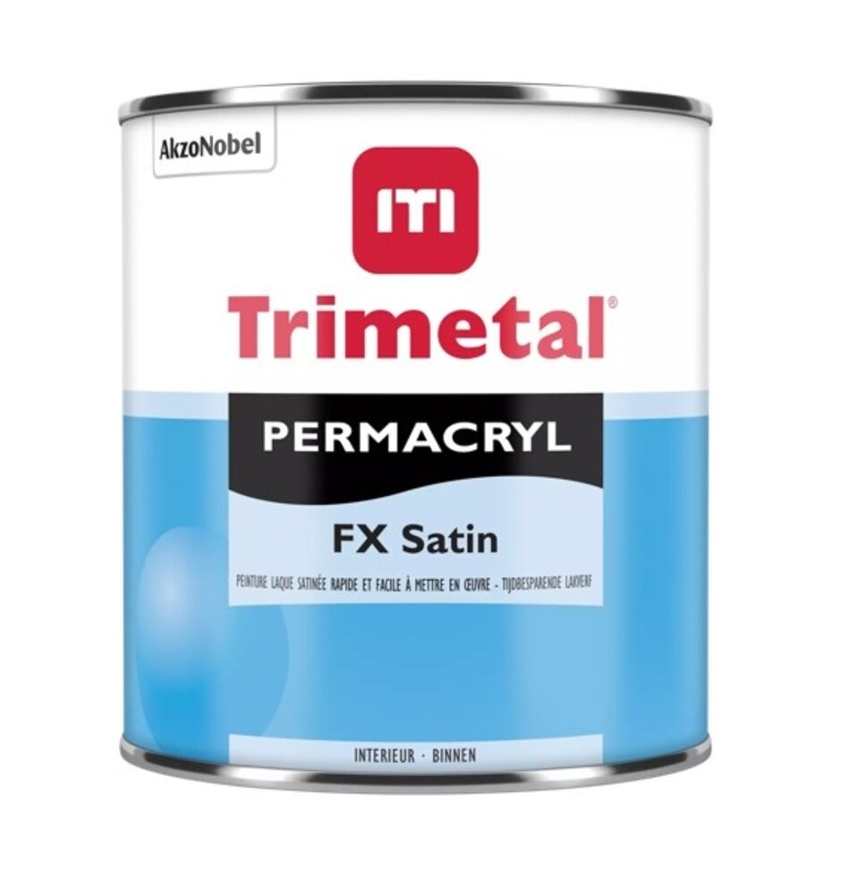 Trimetal Permacryl FX Satin | Zijdeglans Lakverf Binnen