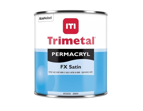 Trimetal Permacryl FX Satin | Zijdeglans Lakverf Binnen