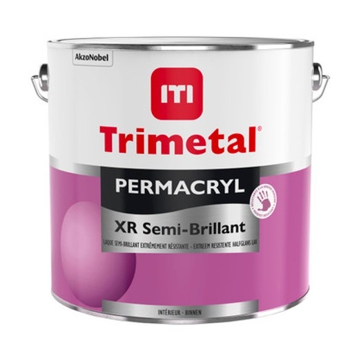 Permacryl XR Semi Brillant | Halfglans Lakverf | 1 LTR | Donkere kleur