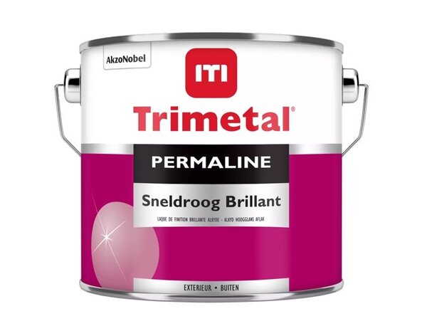 Trimetal Permaline Sneldroog Brillant | Sneldrogende Hoogglans Lakverf Buiten