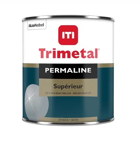Permaline Superieur | Hoogglans Lakverf Buiten | 2,5 LTR | Donkere kleur