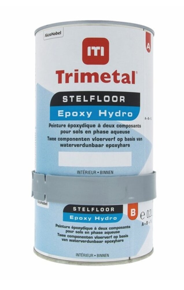 Trimetal Stelfloor Epoxy Hydro | 2K Halfglans Vloercoating