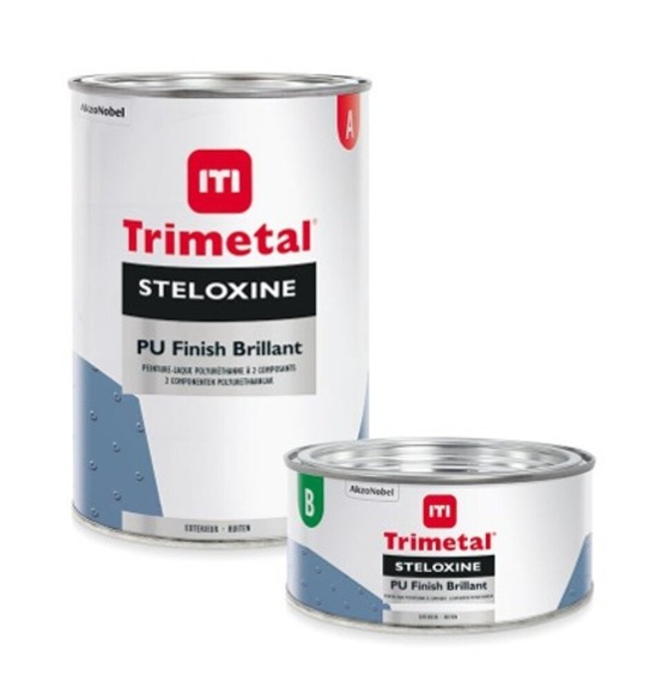 Trimetal Steloxine PU Finish Brillant Set | 2K Hoogglans Lakverf Buiten