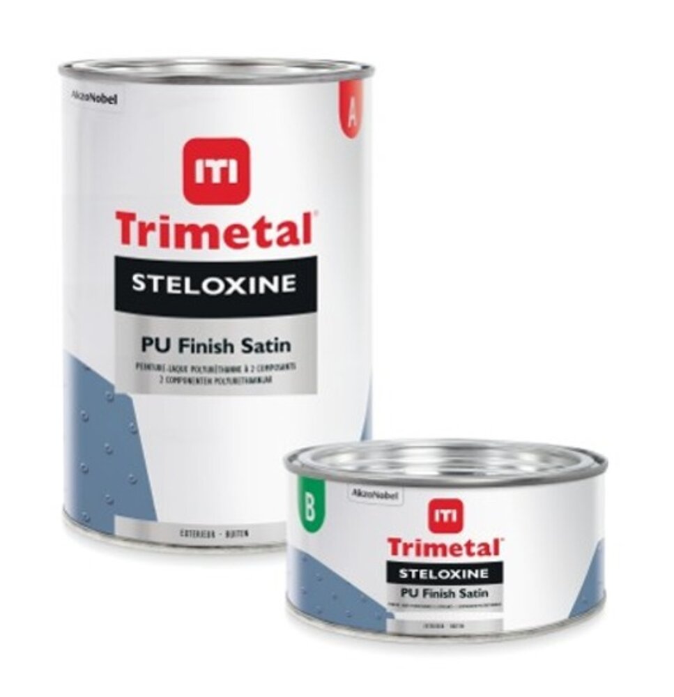 Trimetal Steloxine PU Finish Satin Set | 2K Zijdeglans Lakverf Buiten