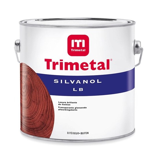 Silvanol LB | Transparante Hoogglans Beits | 1 LTR | Transparante kleur