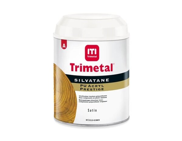 Trimetal Silvatane PU Acryl Prestige Satin | 2K Zijdeglans Blanke Lak