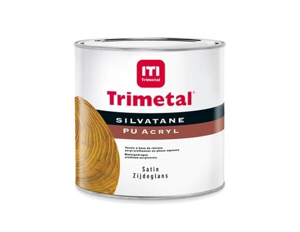 Trimetal Silvatane PU Acryl Satin | Zijdeglans Blanke Lak
