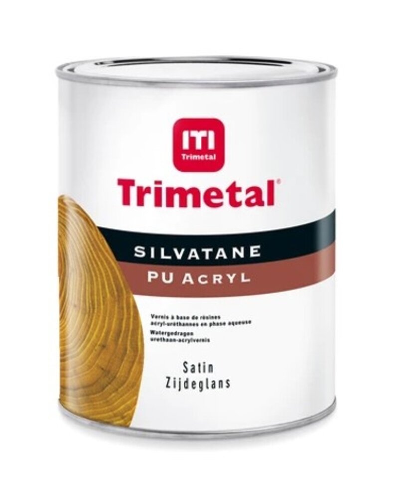 Trimetal Silvatane PU Acryl Satin | Zijdeglans Blanke Lak