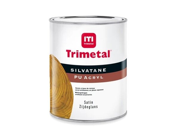 Trimetal Silvatane PU Acryl Satin | Zijdeglans Blanke Lak