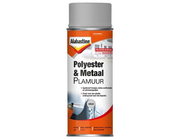 Alabastine Polyester & Metaal Plamuur Alabastine Polyester & Metaal Plamuur