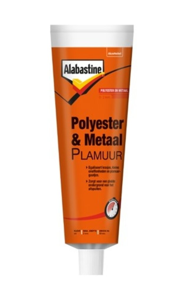 Alabastine Polyester & Metaal Plamuur Alabastine Polyester & Metaal Plamuur