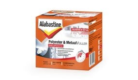 Alabastine Polyester & Metaal Vuller Sneldrogend Alabastine Polyester & Metaal Vuller Sneldrogend