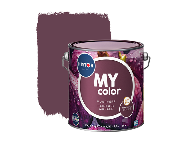 Histor MY color Muurverf Extra Mat Amethyst Shadow Histor MY color Muurverf Extra Mat Amethyst Shadow
