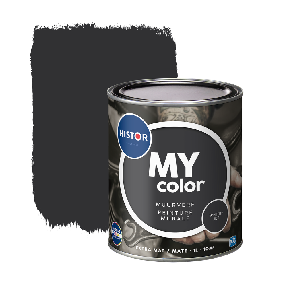 Histor MY color Muurverf Extra Mat Whitby Jet