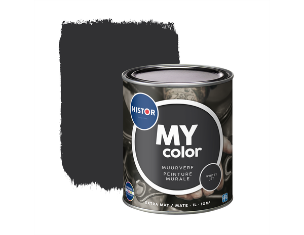 Histor MY color Muurverf Extra Mat Whitby Jet