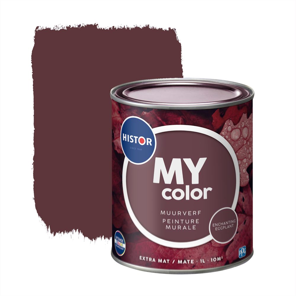 Histor MY color Muurverf Extra Mat Enchanting Eggplant