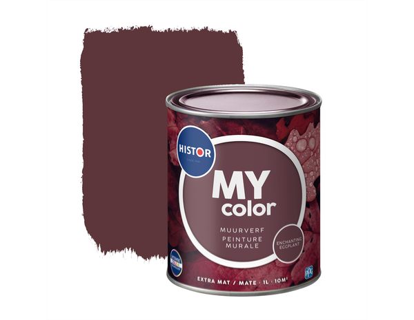 Histor MY color Muurverf Extra Mat Enchanting Eggplant