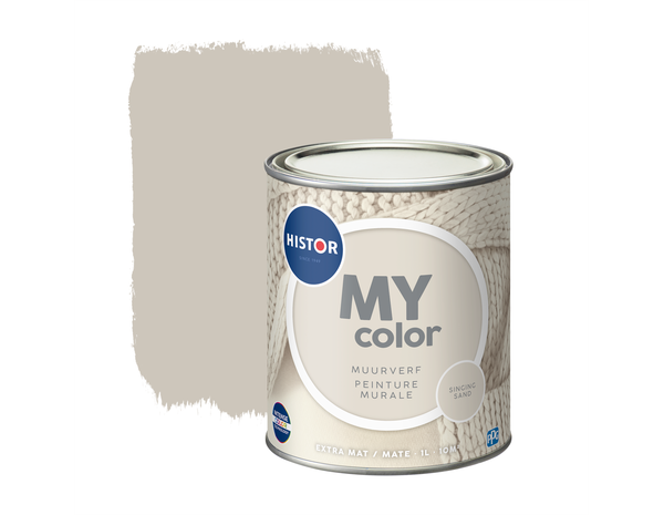 Histor MY color Muurverf Extra Mat Singing Sand Histor MY color Muurverf Extra Mat Singing Sand