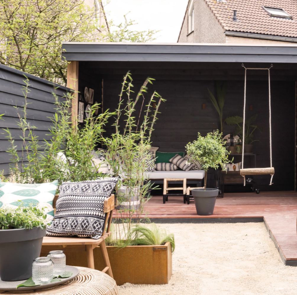 Rambo Pantserbeits Tuinhout Zijdeglans Dekkend Diepzwart 1123