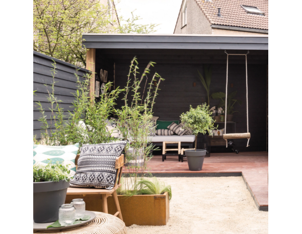 Rambo Pantserbeits Tuinhout Zijdeglans Dekkend Diepzwart 1123