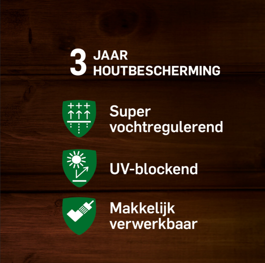 Rambo Pantserbeits Tuinhout Zijdeglans Transparant Teakhout 1204