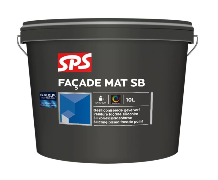 Facade Mat SB | Matte Gevelverf | 10 LTR | Lichte kleur