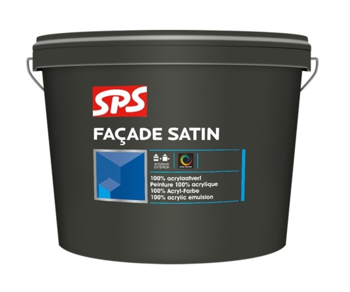 SPS Facade Satin | Zijdeglans Gevelverf