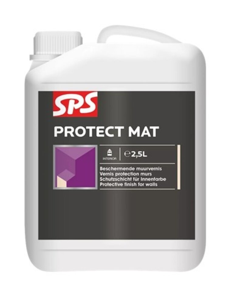 SPS Protect Mat Kleurloos | Blanke Lak