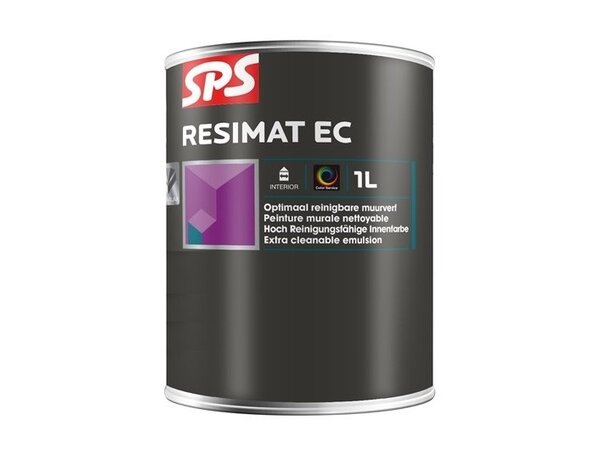 SPS Resimat EC | Reinigbare Matte Muurverf