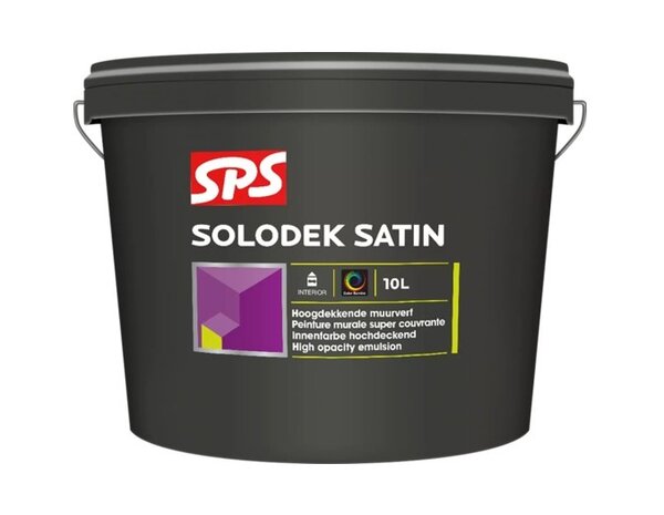 SPS Solodek Satin | Zijdeglans Muurverf en Plafondverf