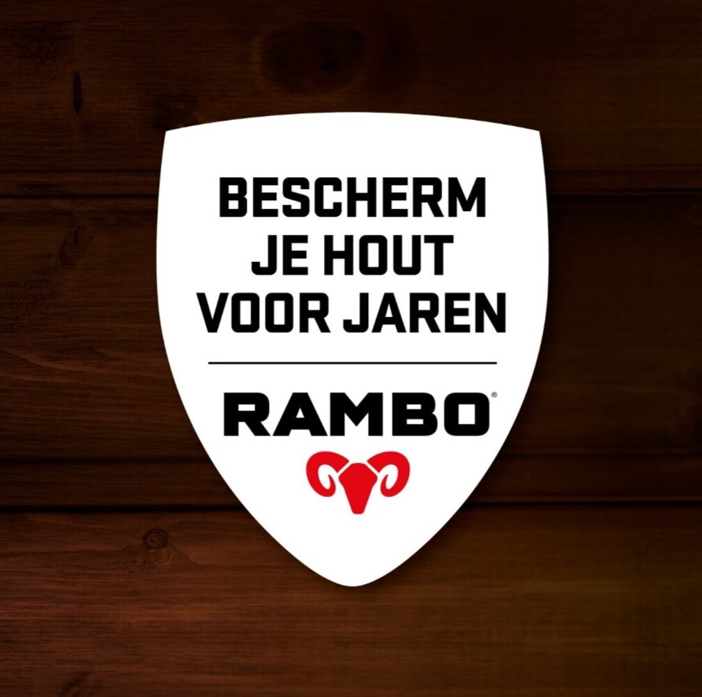 Rambo Douglas Beits Transparant Diepzwart 1223