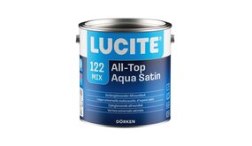 Lucite 122 All-Top Aqua Satin