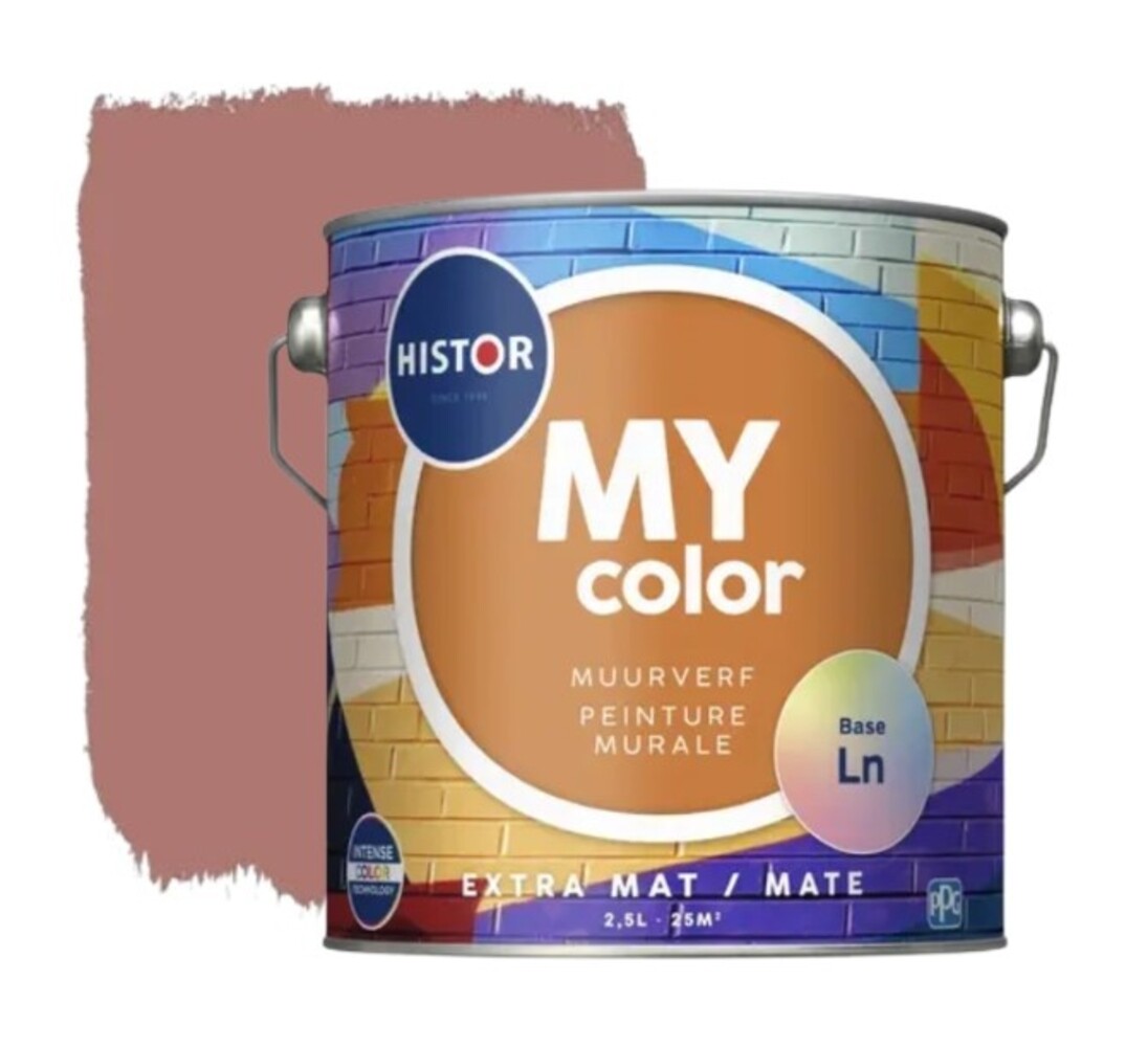 Histor MY color Muurverf Limited Edition Earth Rose