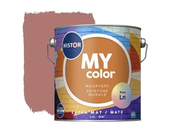 Histor MY color Muurverf Limited Edition Earth Rose