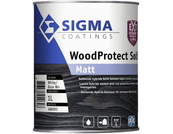 Sigma WoodProtect Solid Matt | Dekkende Houtverf Buiten Sigma WoodProtect Solid Matt | Dekkende Houtverf Buiten