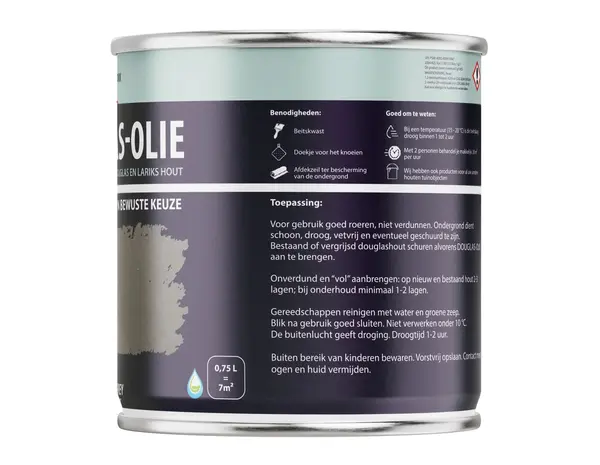 Hermadix Douglas Olie Dim Grey