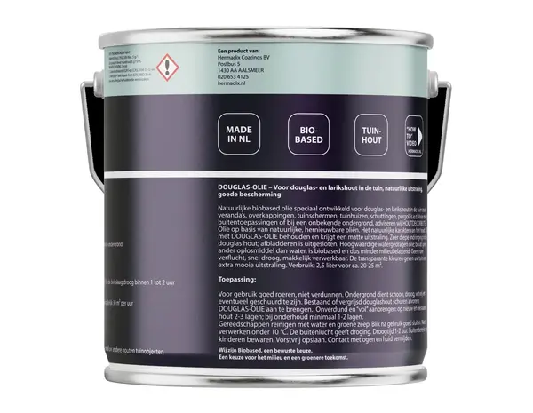 Hermadix Douglas Olie Dim Grey