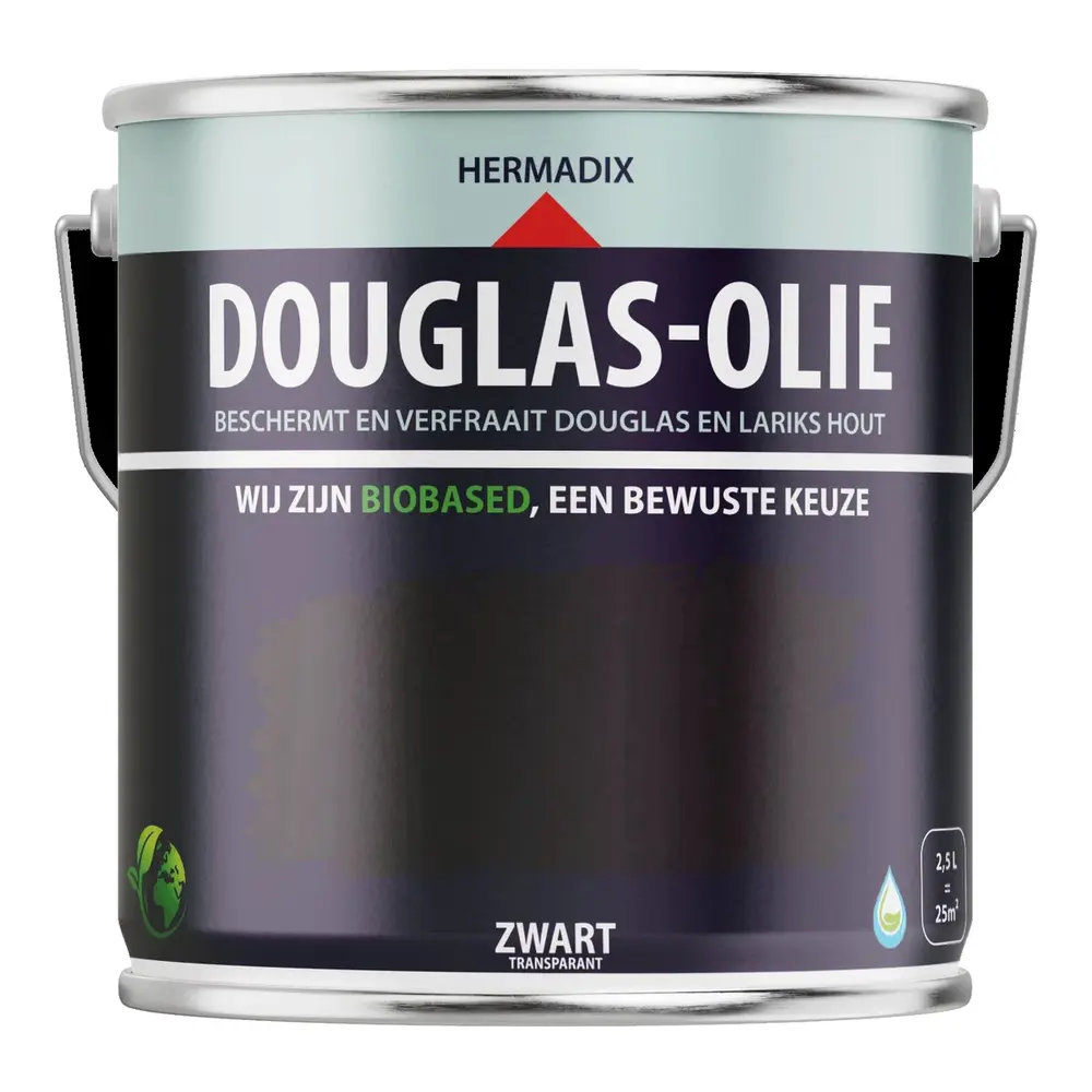 Hermadix Douglas Olie Zwart Hermadix Douglas Olie Zwart
