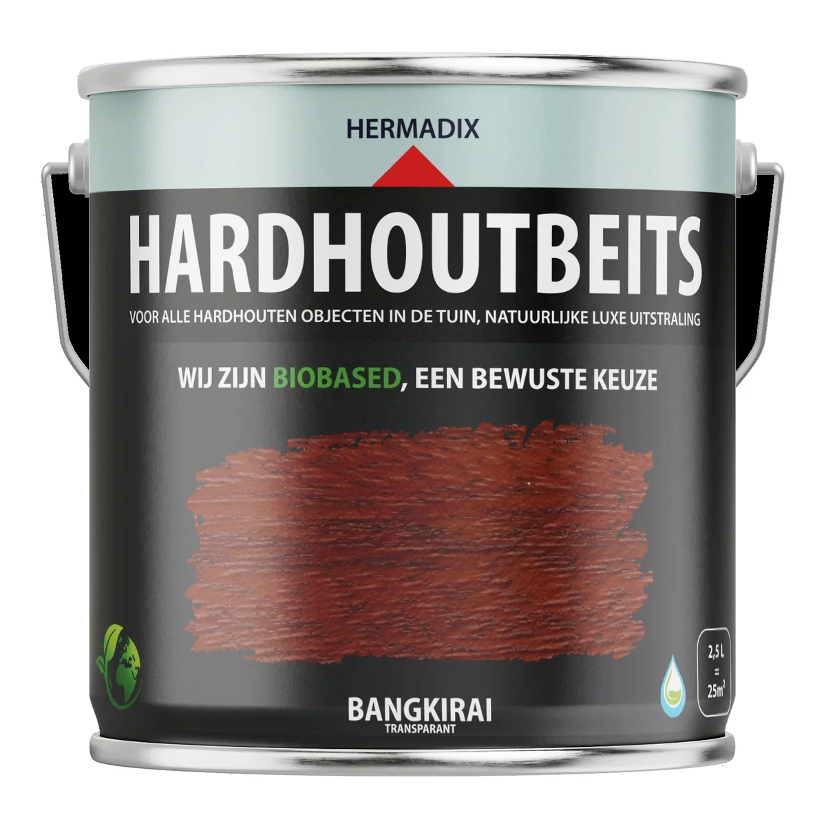 Hardhoutbeits Bangkirai | 2,5 LTR