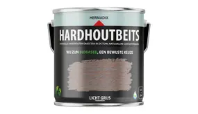 Hermadix Hardhoutbeits Lichtgrijs